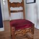 Set of 6 Louis XIII / Renaissance style chairs - carved solid oak