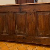 17th-century solid oak chest