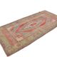 Tribal Vintage Oushak Carpet