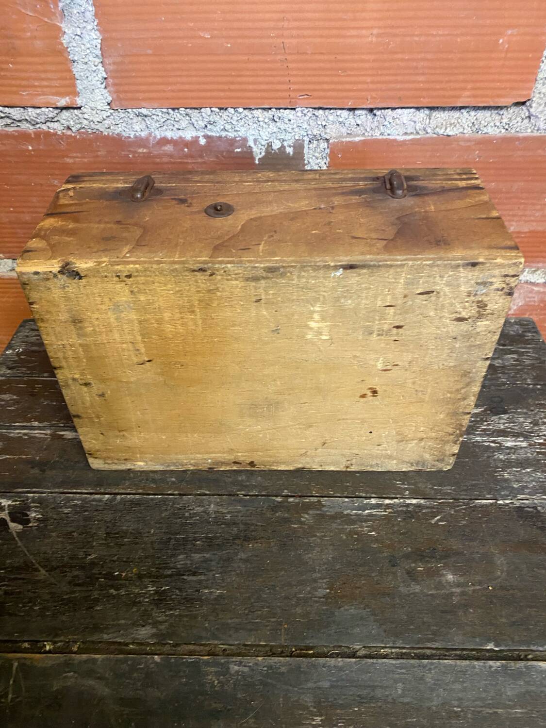 Vintage Wooden Interior Compartment Antique Jewellery Storage Box