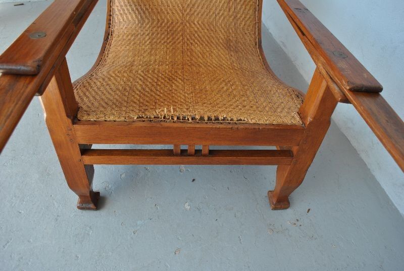 Fake pair of colonial chairs end XIX said planters