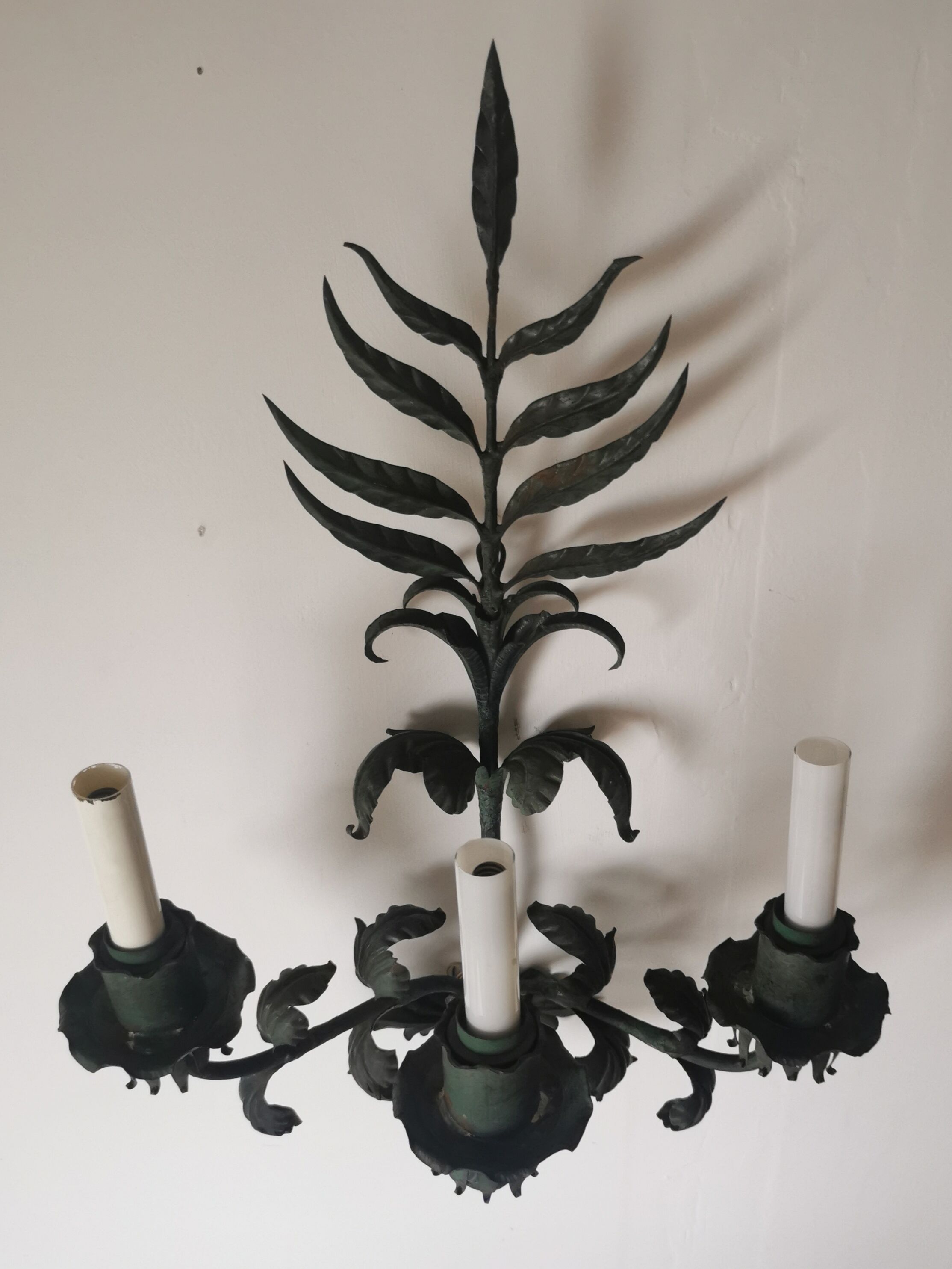 Wall lamp iron and sheet metal