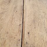 Rustic farmhouse table in solid oak Louis Philippe style -1m84
