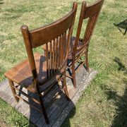 Paire de chaises bistro