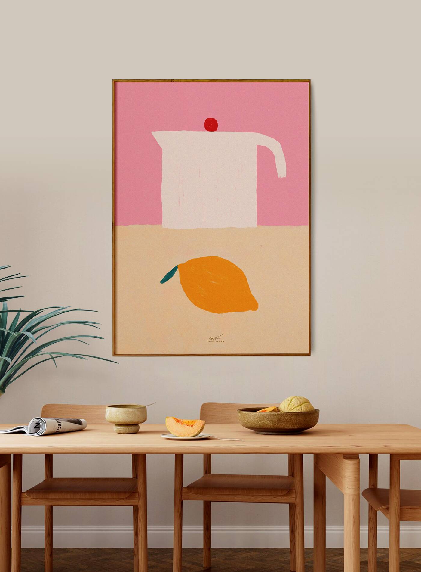 La théière et le citron
