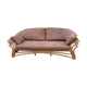 Rattan Sofa, 1980s