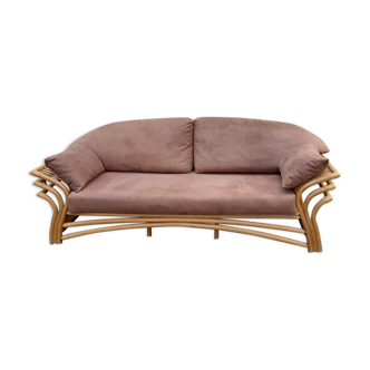 Rattan Sofa, 1980s