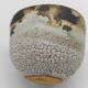 Trilogie de tasses ou gobelets japonisants de la céramiste danoise Gutte Eriksen technique de RAKU