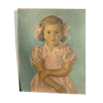 Portrait of a little girl