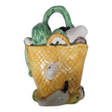 Carafe en barbotine
