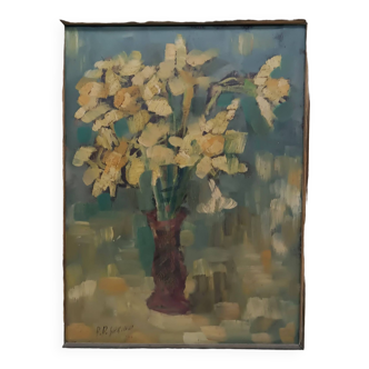 Still life painting Sarino Papalia (1898-1958) dated 1954