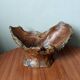 Handcrafted wooden bowl country decoration key tray