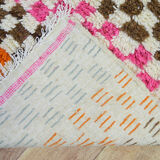 Colorful berber carpet 287 x 186 cm