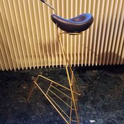 Newspaper rack/ashtray attributed to Georges Jouve for Marcel Asselbur