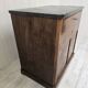 Commode ancienne en acajou flammé de style louis philippe