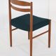Set of 6 Carl Ekström for Albin Johansson chairs 'Dalarna' teak