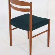 Set of 6 Carl Ekström for Albin Johansson chairs 'Dalarna' teak