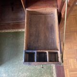 Secretary with grey marble top