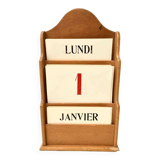 Perpetual calendar 1940s