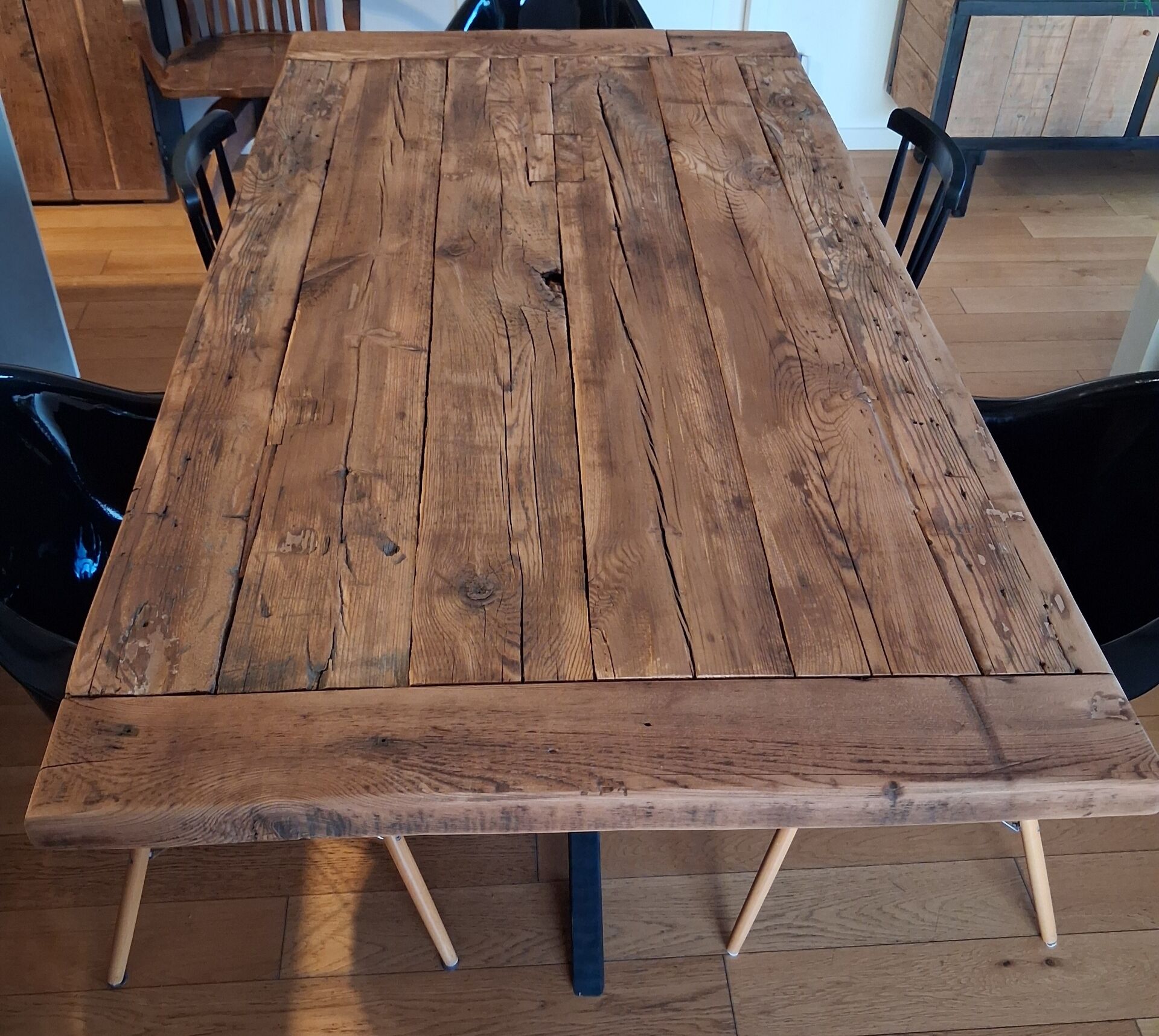 Table ancienne salon/salle à manger 1m75 x 1m