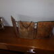 Old tryptic barber mirror
