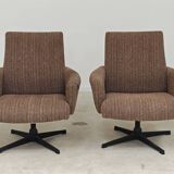 Paire de fauteuils pivotant Tchécoslovaquie 1960