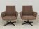 Paire de fauteuils pivotant Tchécoslovaquie 1960