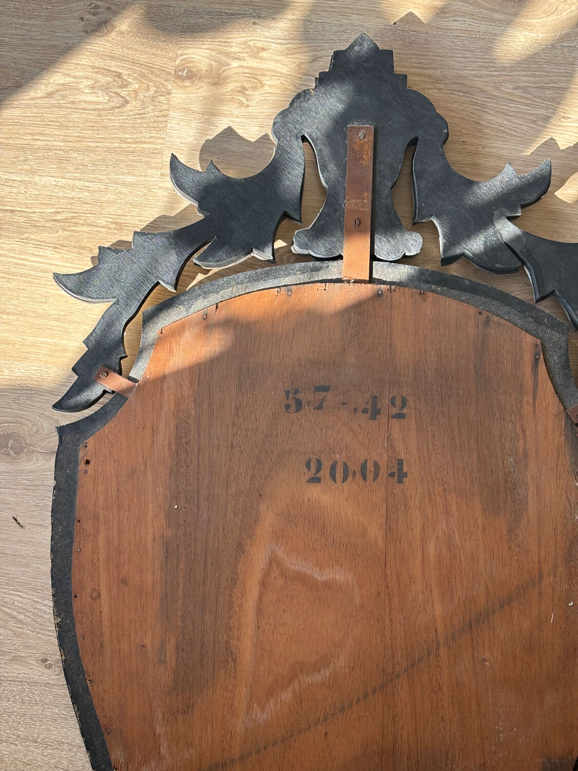 Venetian mirror, Murano glass 1950