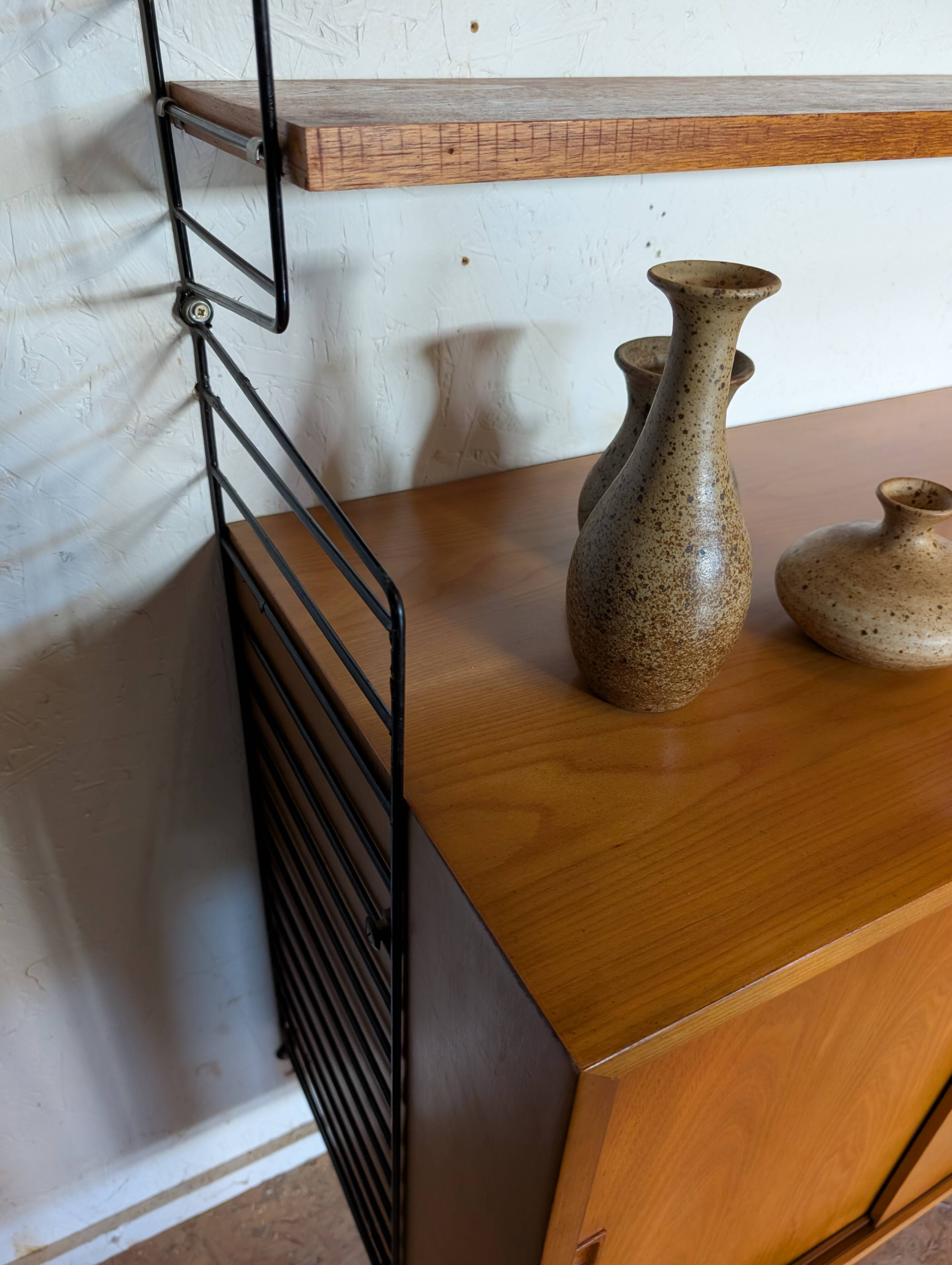 Original STRING wall unit by Nisse Strinning from the 1960s, Sweden.