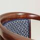 Paire de fauteuils Thonet style Art Déco jacquard restaurés