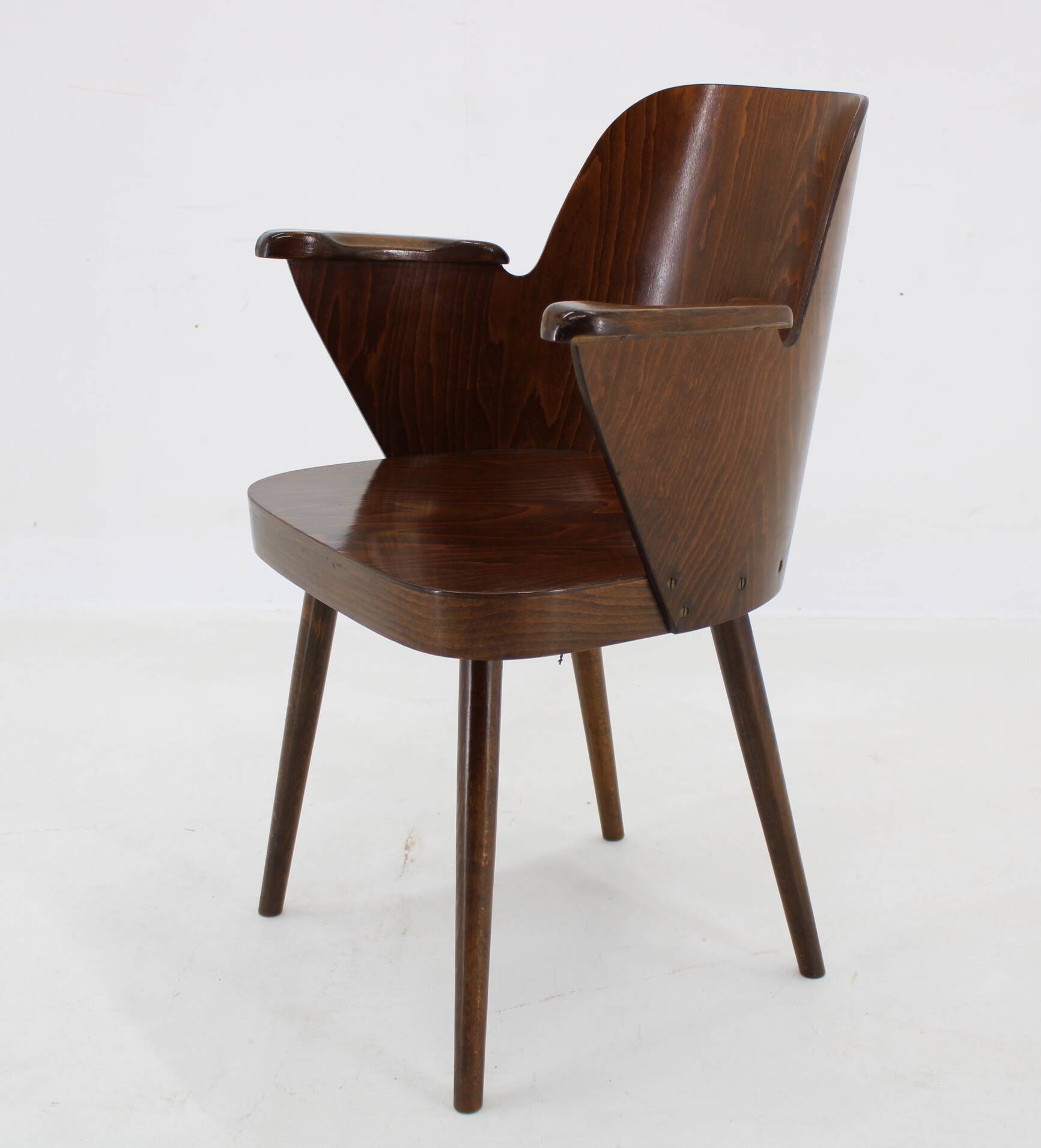 1960s Oswald Haerdtl Chair by TON Czechoslovakia
