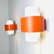 Curved Cylindrical Wall Lamps By J.J.M. Hoogervorst For Anvia Nederland, The Netherlands 1960S