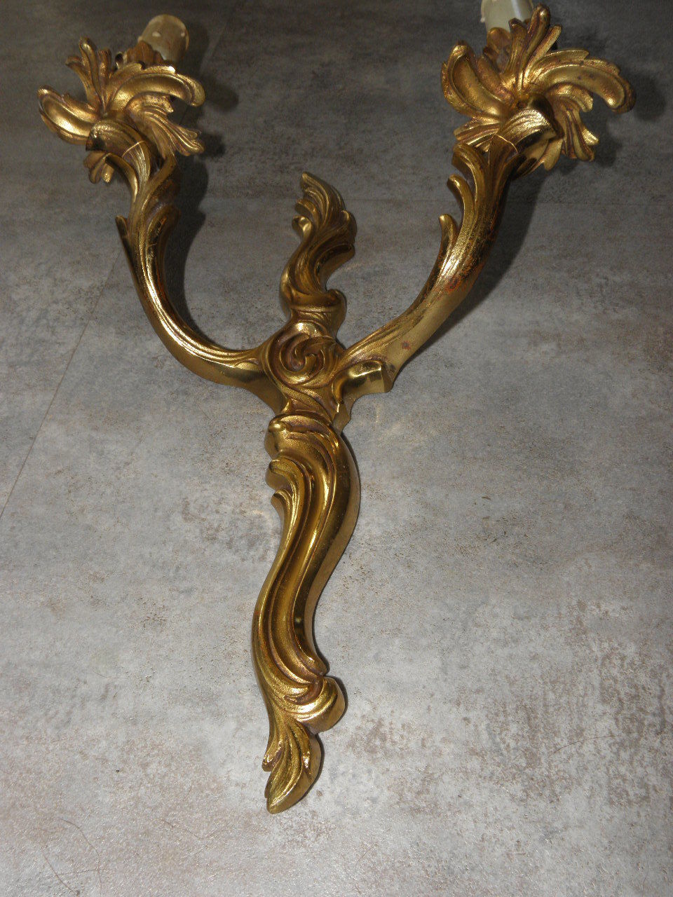 Bronze appliques