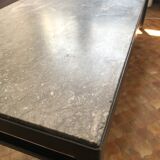 70s marble coffee table