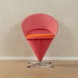 Chaises coniques de Verner Panton pour Gebrüder Nehl, lot de 2