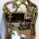 Small 18th century mirror
