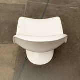 Panton side chairs from the mid-century by Verner Panton for Herman Miller, 1960s.