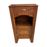 1930s beech bedside