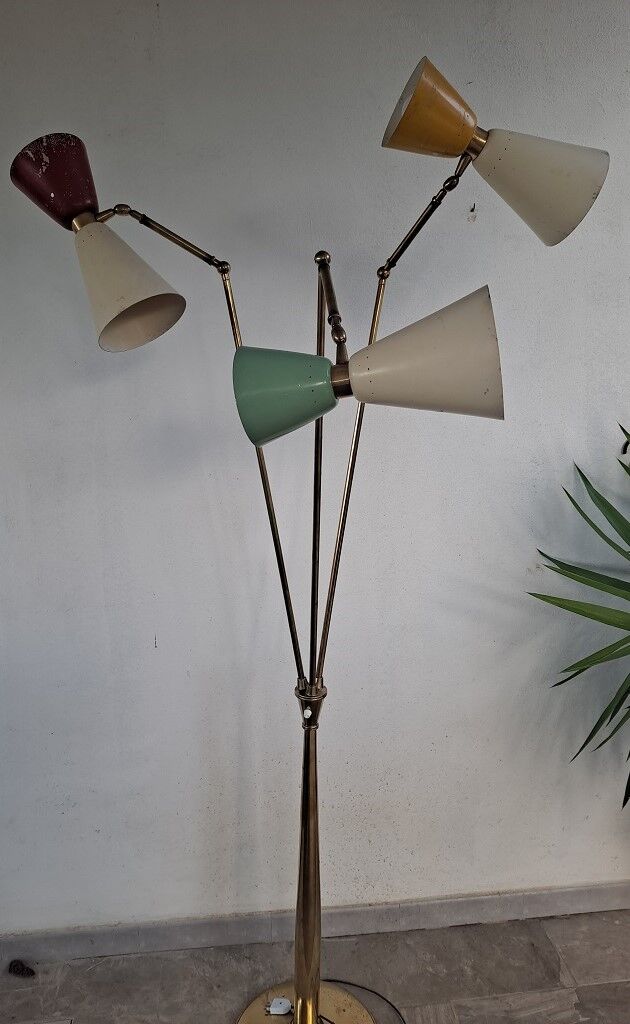 Oscar Torlasco for Lumi Modernist Floor Lamp 1954