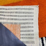 Handmade pure wool rug, size 150/250 cm.