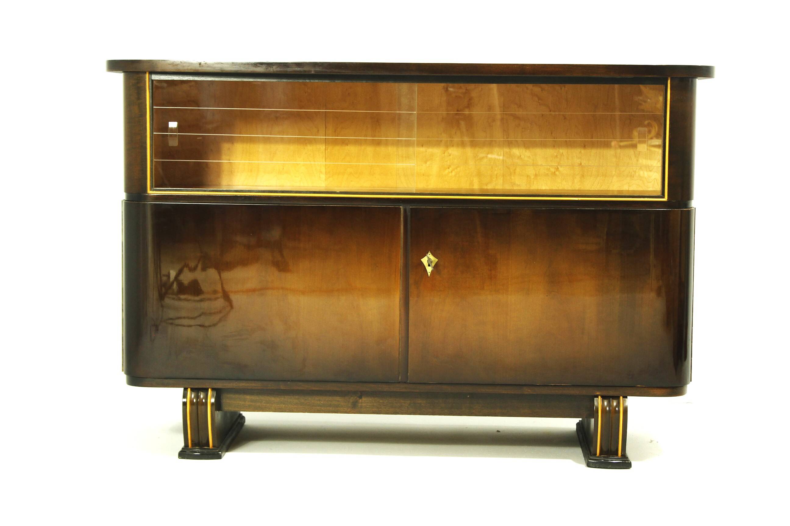 Sideboard with Display Cabinet by Schwaco-Möbel-Werk, Herford, Germany 1960