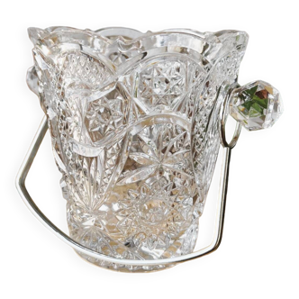 Crystal ice bucket