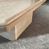 Travertine coffee table from the 70s