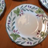 4 salad plates, dessert Fortebraccio Italy