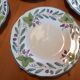 4 salad plates, dessert Fortebraccio Italy