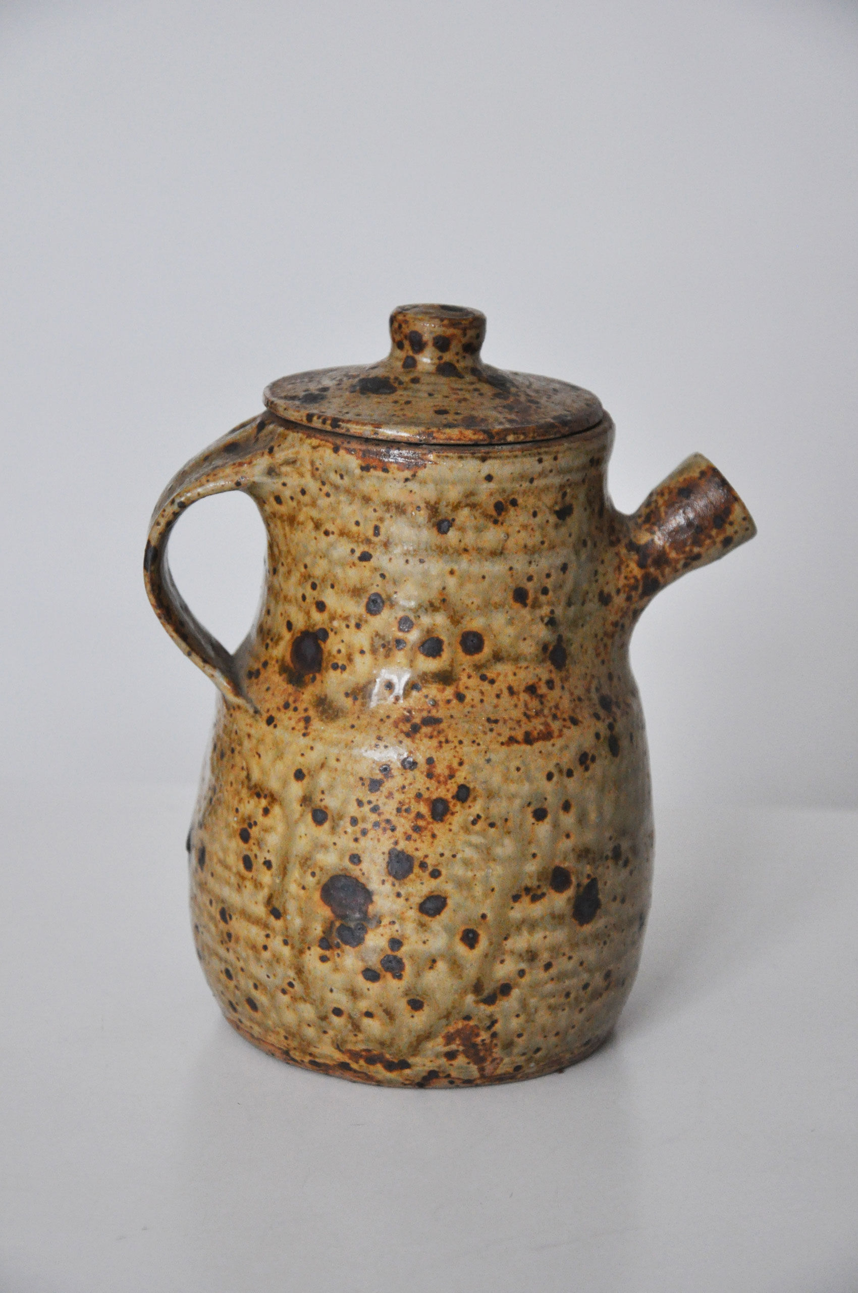 Gustave Tiffoche stoneware pitcher