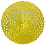 Vintage Glass Wall or Ceiling Light, 1970s