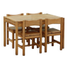 Table à manger & chaises Hongisto en pin par Ilmari Tapiovaara pour Laukaan Puu