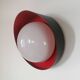 Applique métal et globe verre