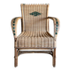 Wicker armchair